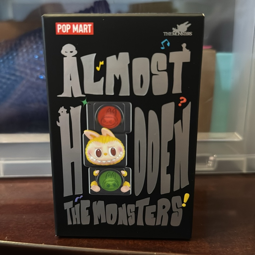 Labubu Almost Hidden Series Blindbox POP MART The Monsters box